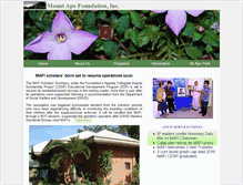 Tablet Screenshot of mafi.org.ph